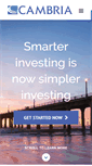 Mobile Screenshot of cambriainvestments.com